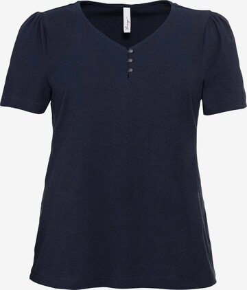 SHEEGO Shirt in Blauw: voorkant