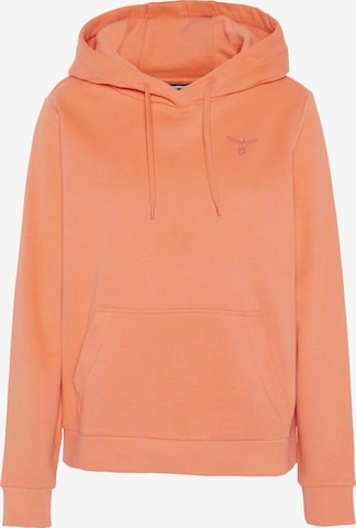 CHIEMSEE Sweatshirt in Orange: front