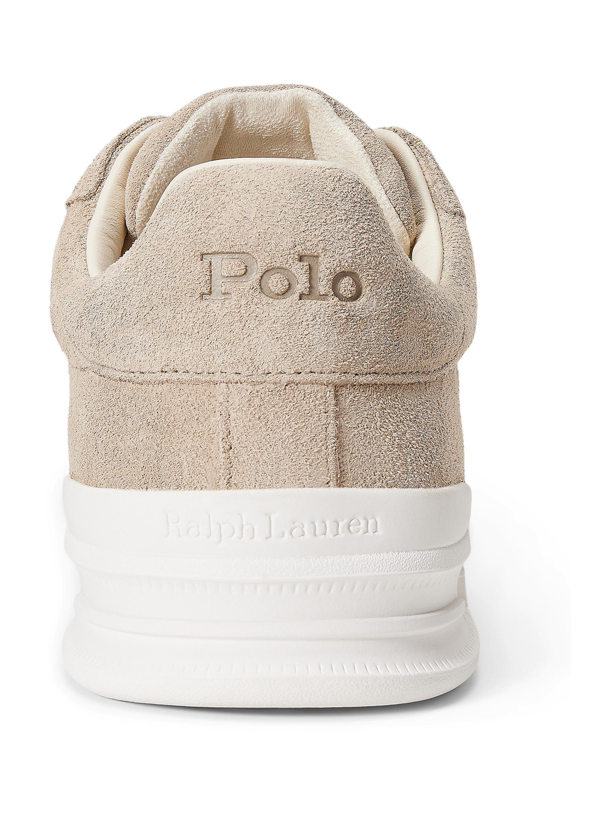 Polo Ralph Lauren Trainers 'HRT CRT II' in Beige