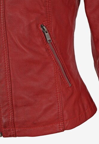 H.I.S Lederjacke in Rot