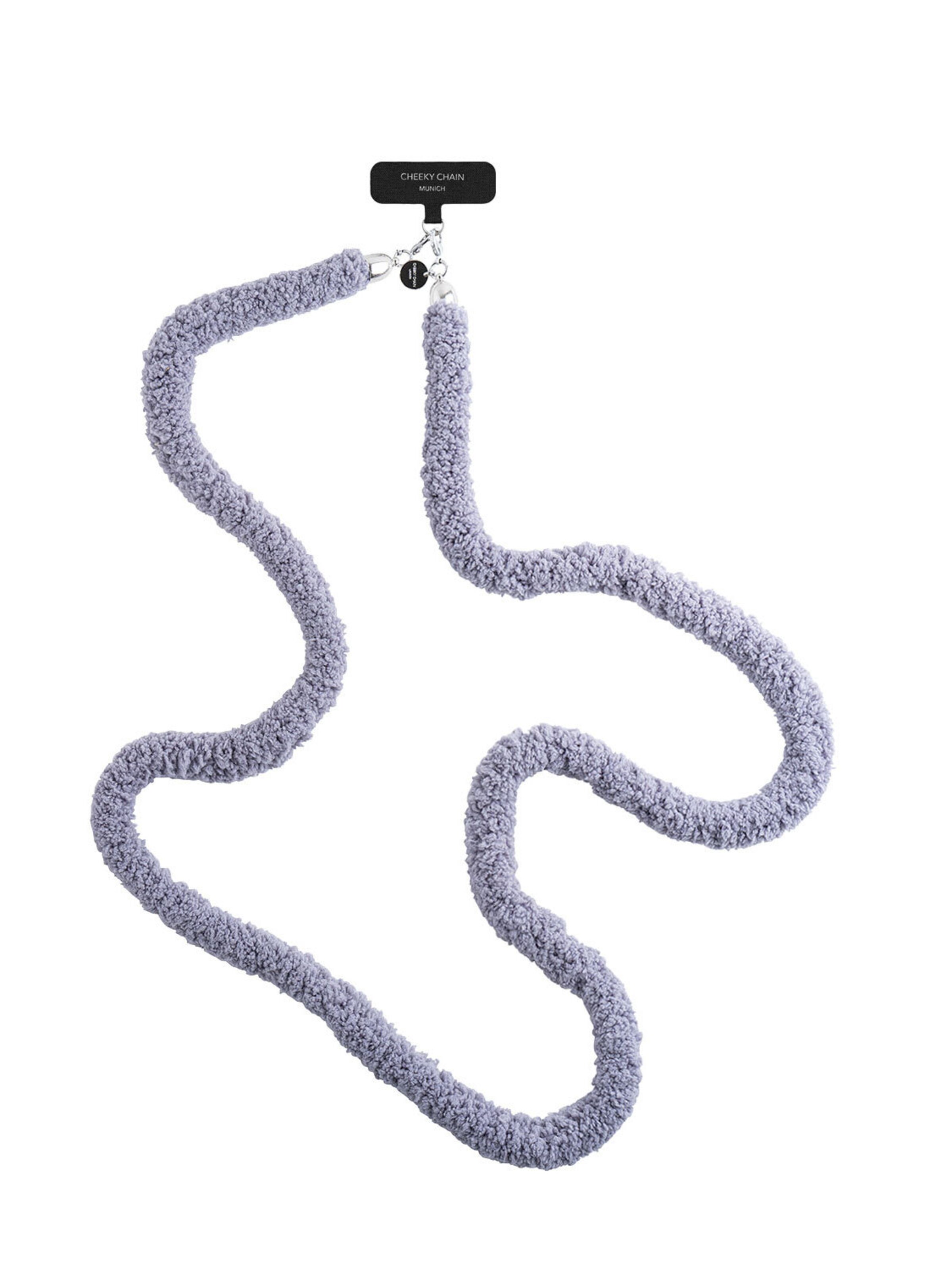 Cheeky Chain Munich Smartphone Case 'Teddy' in Grey: front