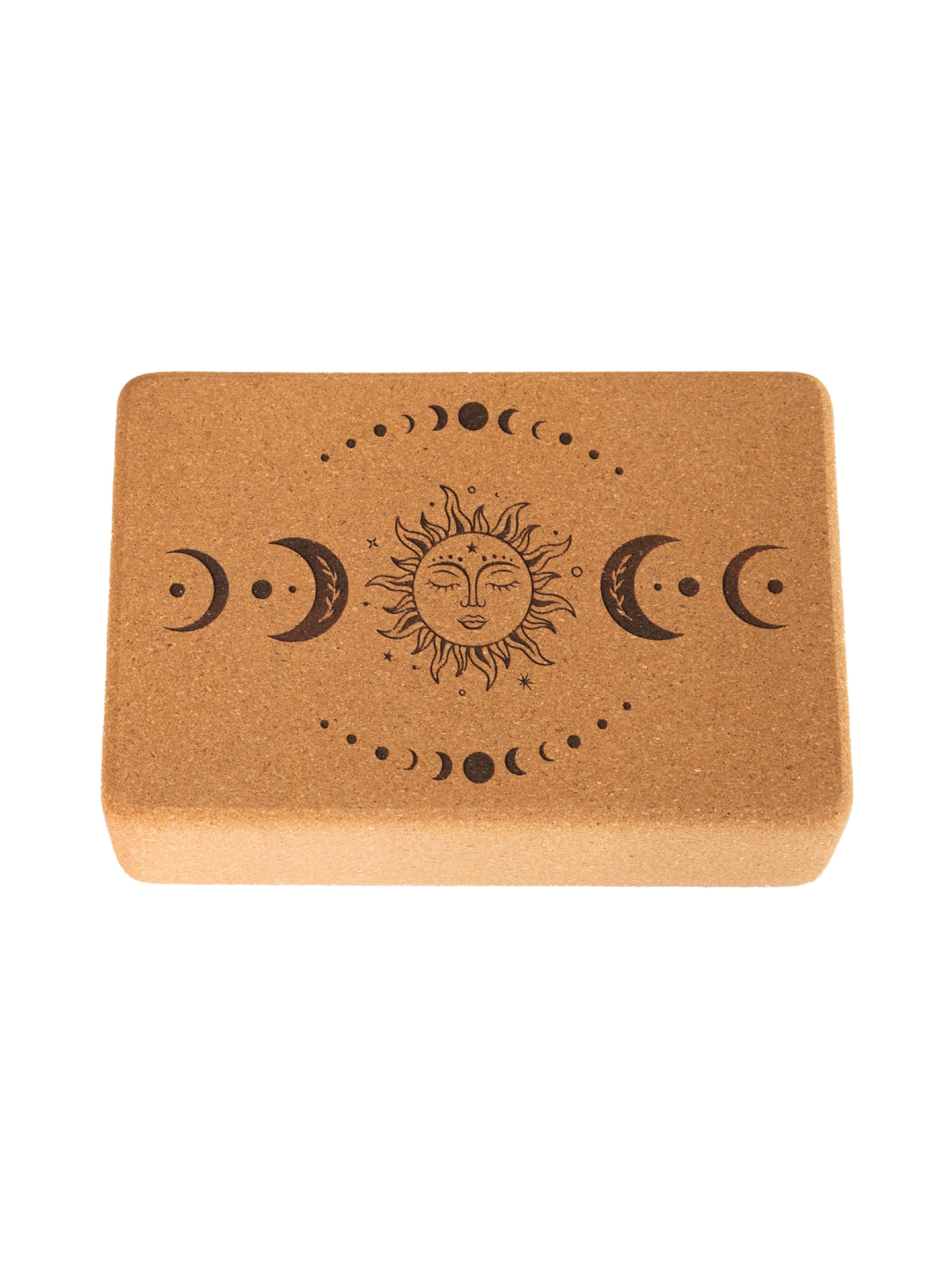 Divasya Yoga Block 'Yoga Block 2er Set Moon'‌‌ in Braun