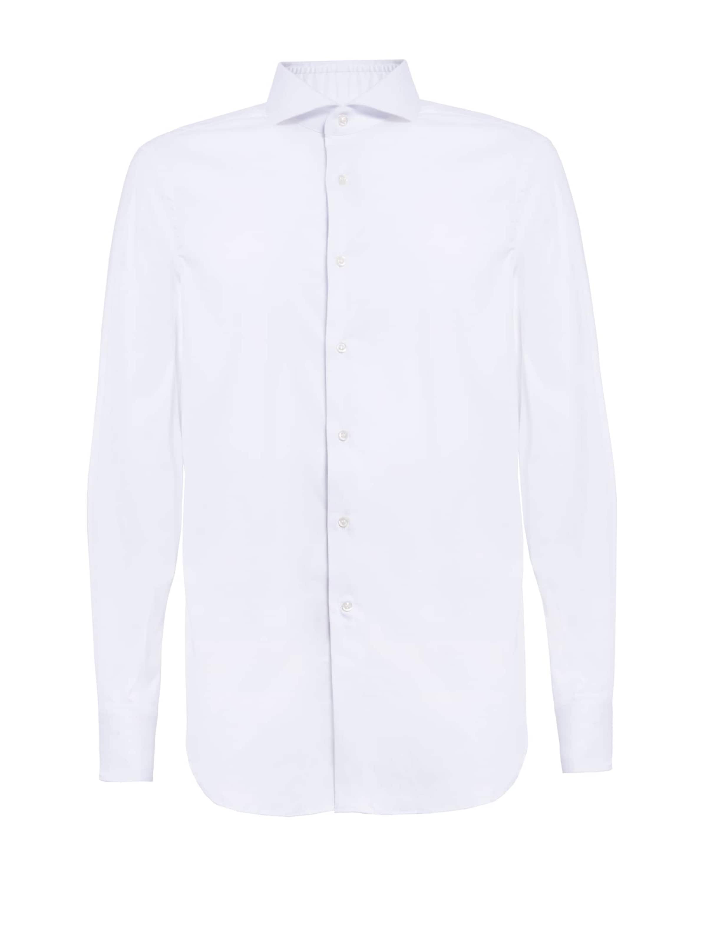 Männer Hemden Boggi Milano Hemd in Weiß - VS47573