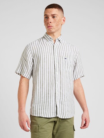 FYNCH-HATTON Regular Fit Hemd in Weiß: Vorderseite