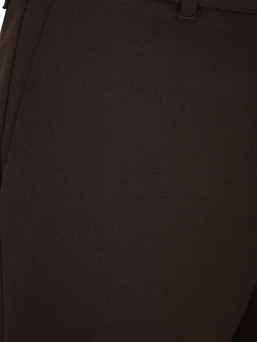 s.Oliver BLACK LABEL - regular Pantalón de pinzas en marrón