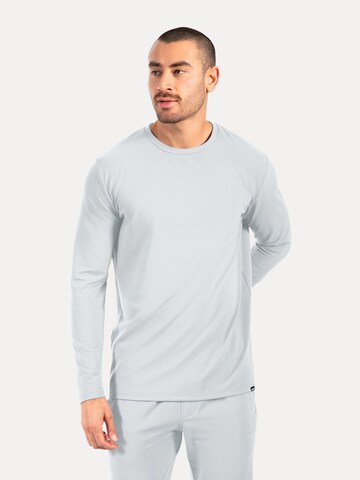 Smilodox Shirt 'Xion' in Grau: Vorderseite