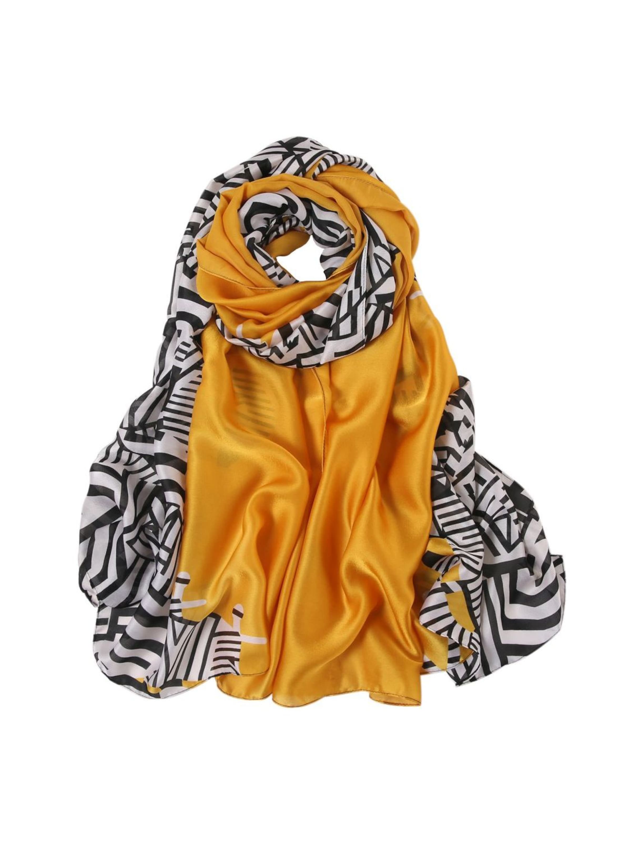 Sciarpa 'Etole de Soie Madame Florina' alberto cabale di colore giallo, Visualizzazione prodotti
