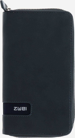 ZWEI Wallet 'Mademoiselle' in Blue: front