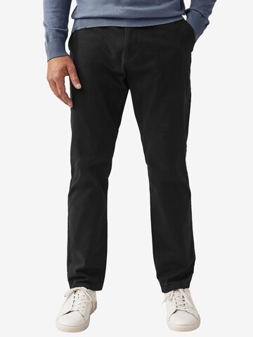 Next - regular Pantalón chino en negro: frente