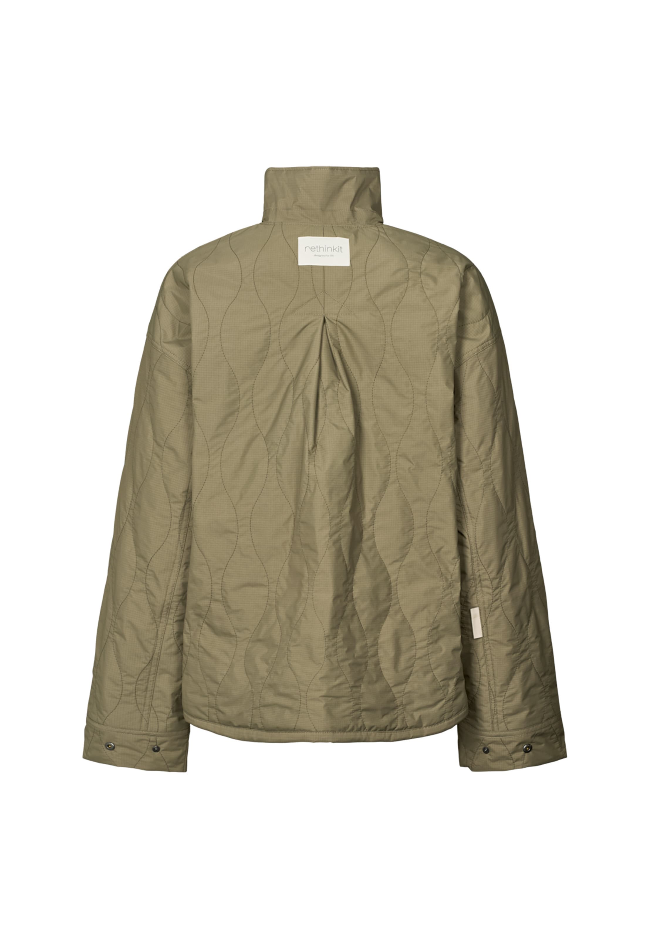 rethinkit studios Between-Season Jacket in Green