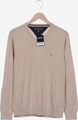 TOMMY HILFIGER Pullover M in Beige: predná strana