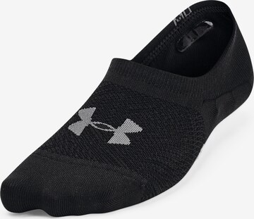 juoda UNDER ARMOUR Sportinės kojinės 'Breathe Lite'