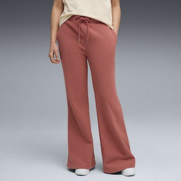 PUMA Flared Sporthose 'Her' in Rot: Vorderseite