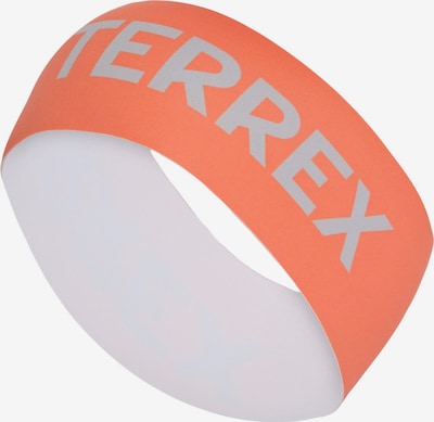 ADIDAS TERREX Bandeau de sport 'Climacool' en gris clair / mandarine, Vue avec produit