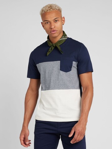 JACK & JONES Póló 'SHANE' - kék: elől