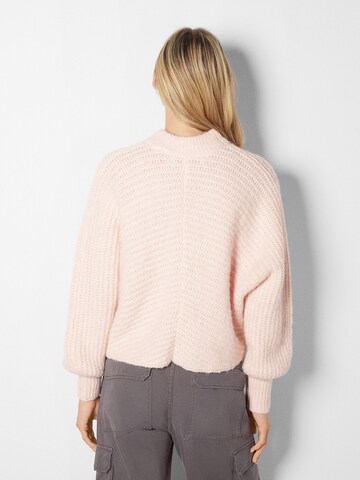 Pull-over Bershka en rose