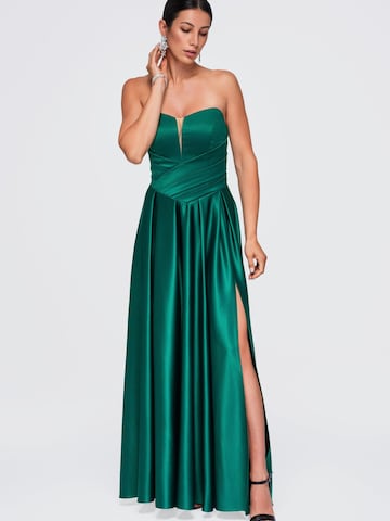 Robe de soirée Ombre en vert