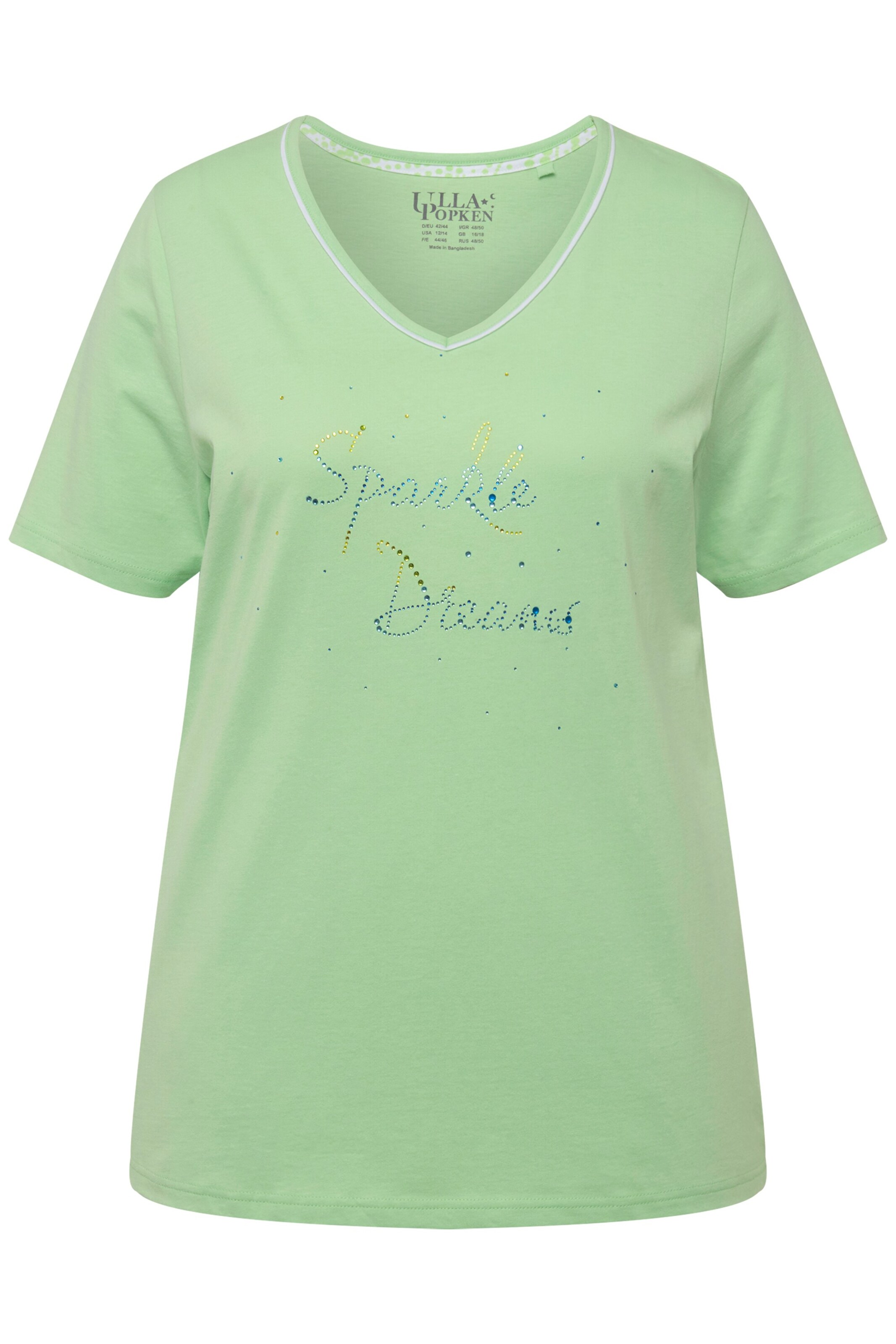 Ulla Popken Pyjama in Grün