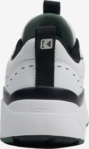 Sneaker bassa di Karl Kani in bianco