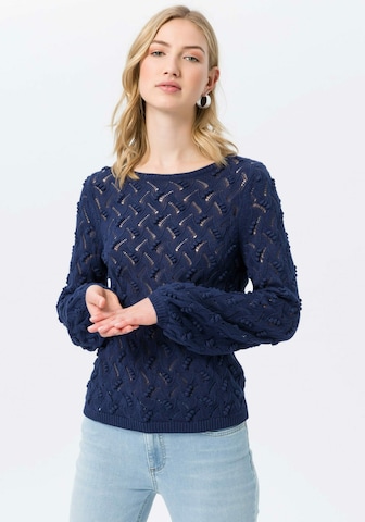 Peter Hahn Sweater 'Pullover' in Blue: front