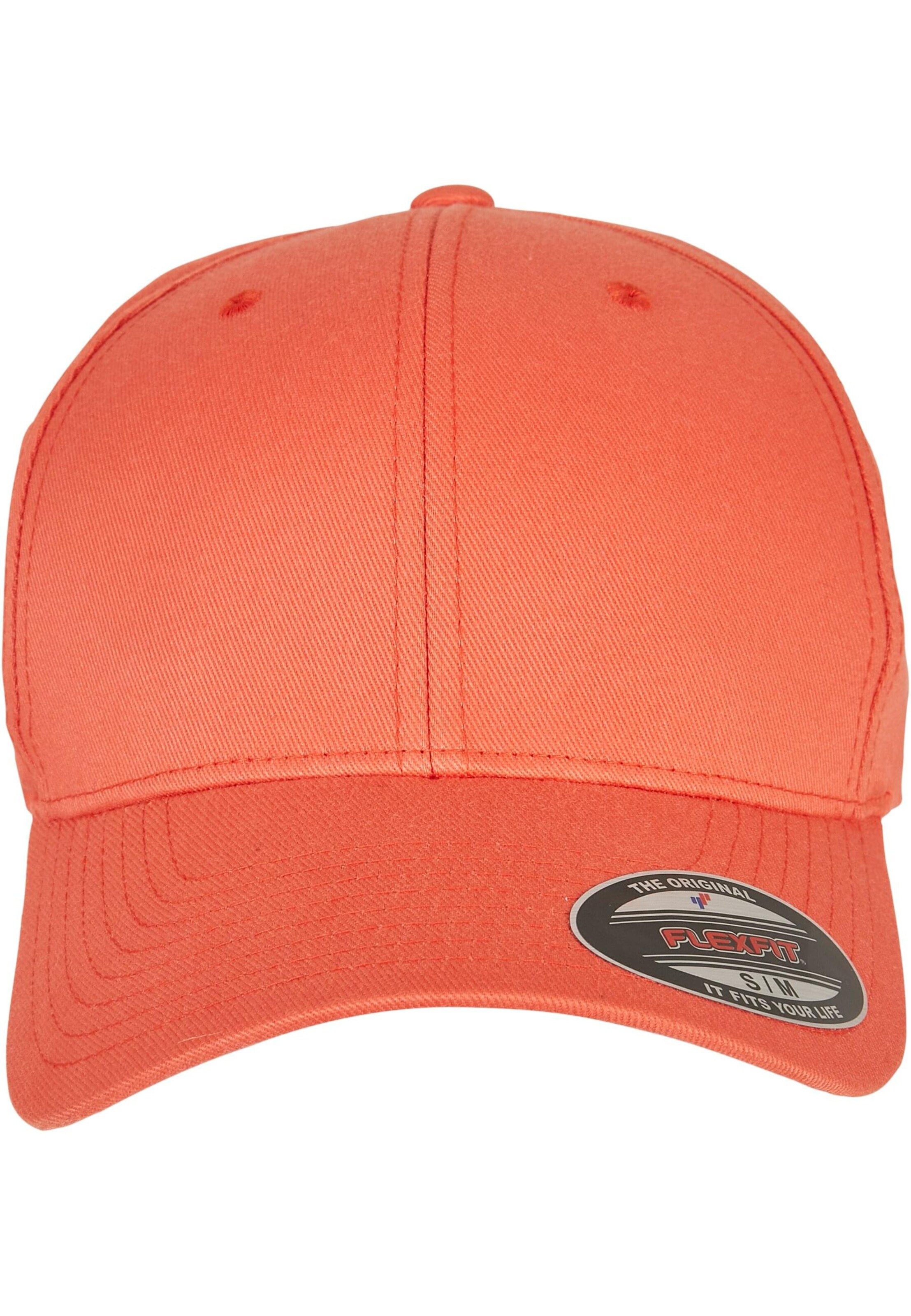 Casquette Flexfit en orange : devant