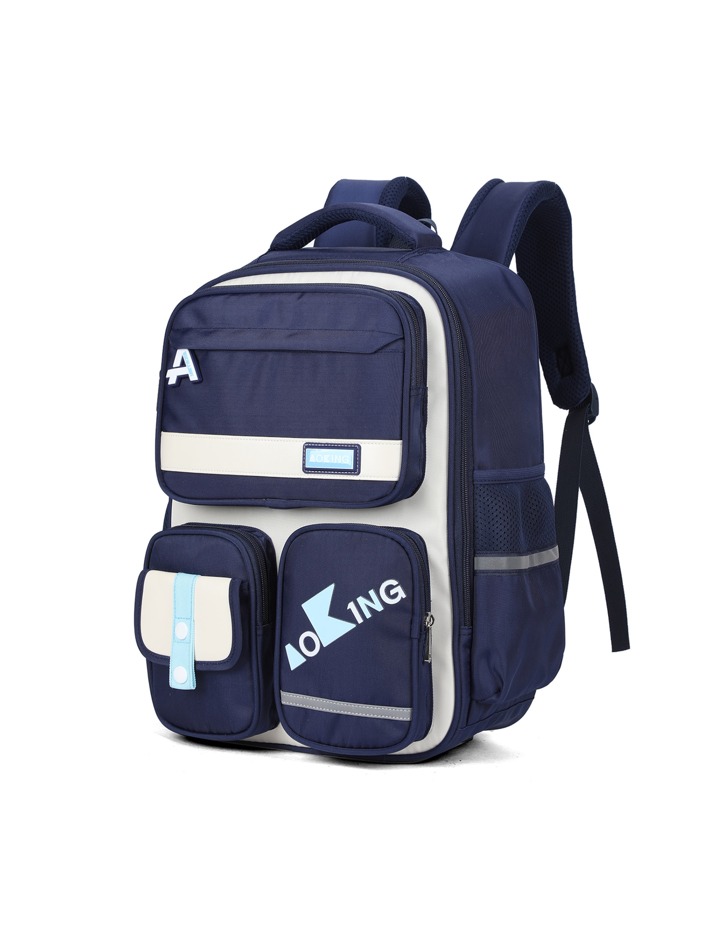 Aoking Backpack in Blue: front