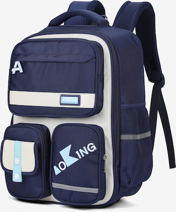 Aoking Backpack in Blue: front