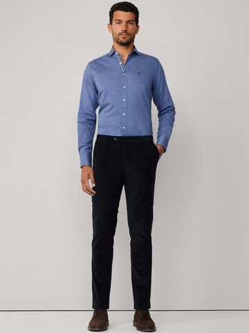 Hackett London Regular fit Overhemd in Blauw