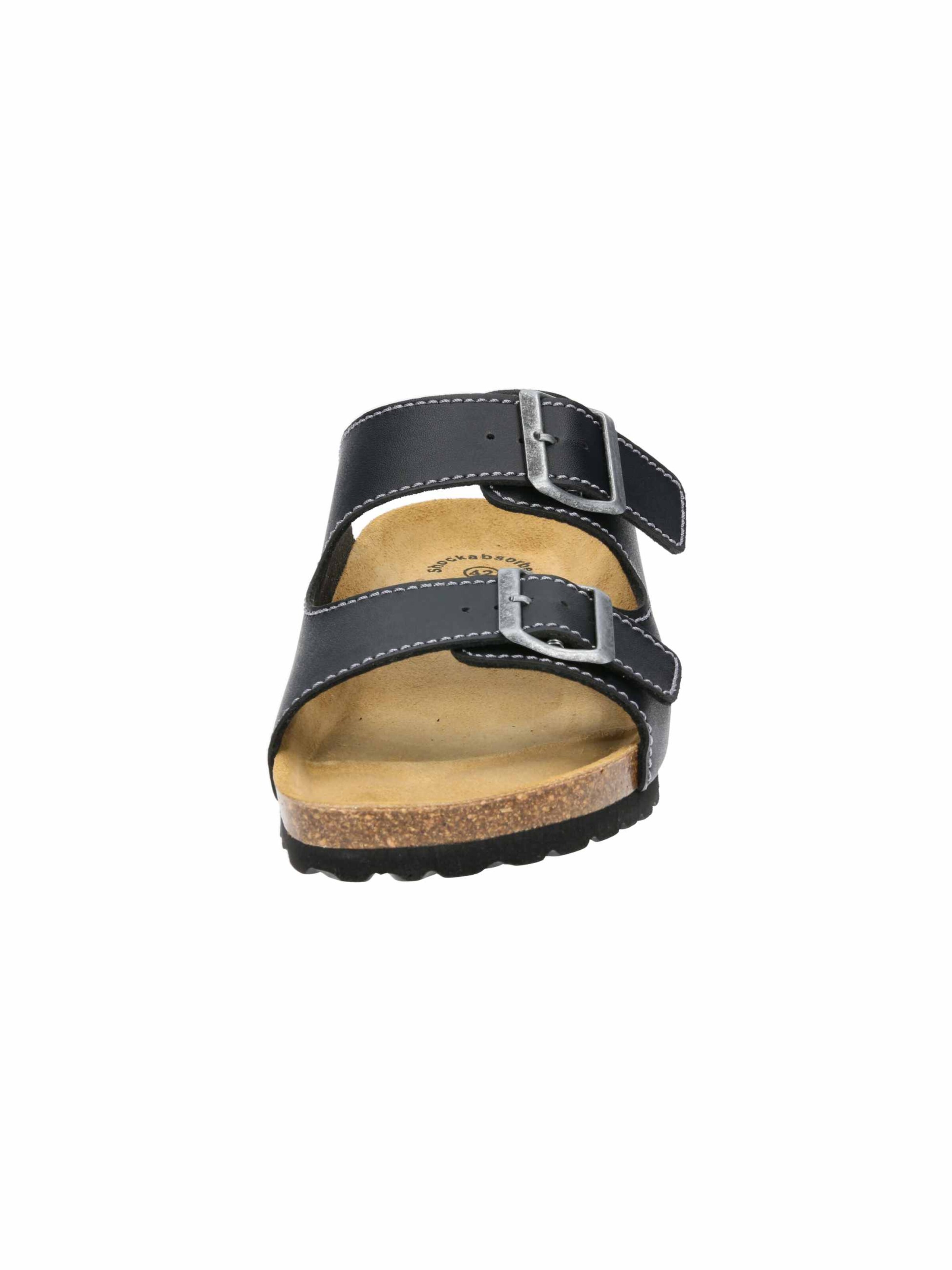 LICO Pantolette 'Natural Elefo' in Schwarz