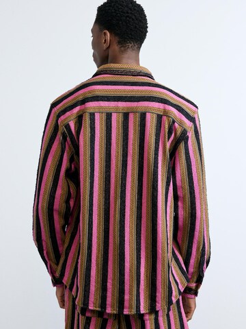 Coupe regular Chemise Desigual en mélange de couleurs