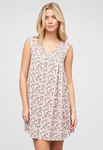 Cloud5ive Kleid in Beige: Vorderseite