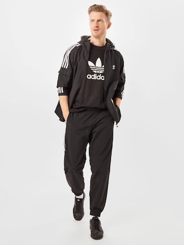 Geacă de primăvară-toamnă 'Adicolor Classics 3-Stripes ' de la ADIDAS ORIGINALS pe negru