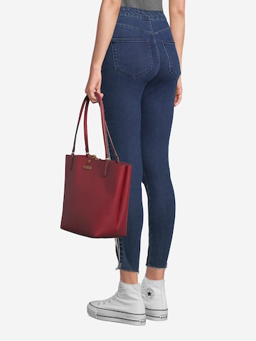 GUESS Tasche 'ALBY' in Rot