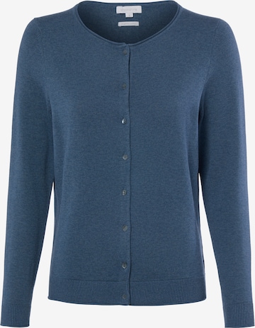 Cardigan Brookshire en bleu : devant