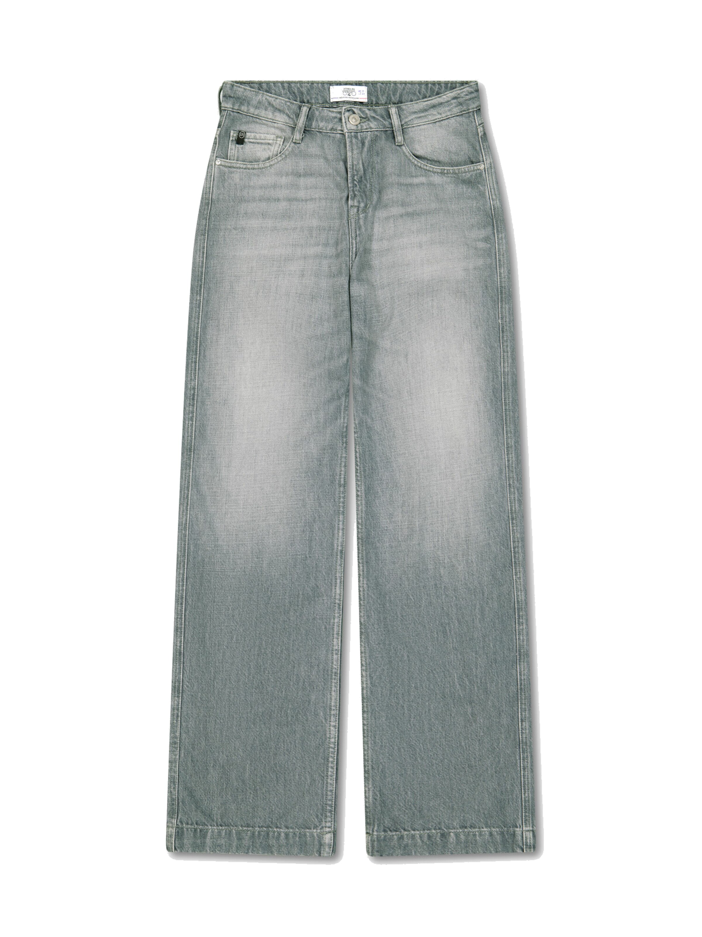 Le Temps Des Cerises Jeans in 23 in Grey denim, Item view
