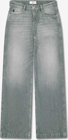 Le Temps Des Cerises Wide leg Jeans in Grijs: voorkant