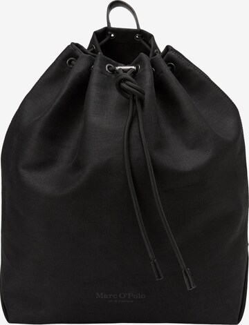 Marc O'Polo Gym Bag in Black: front