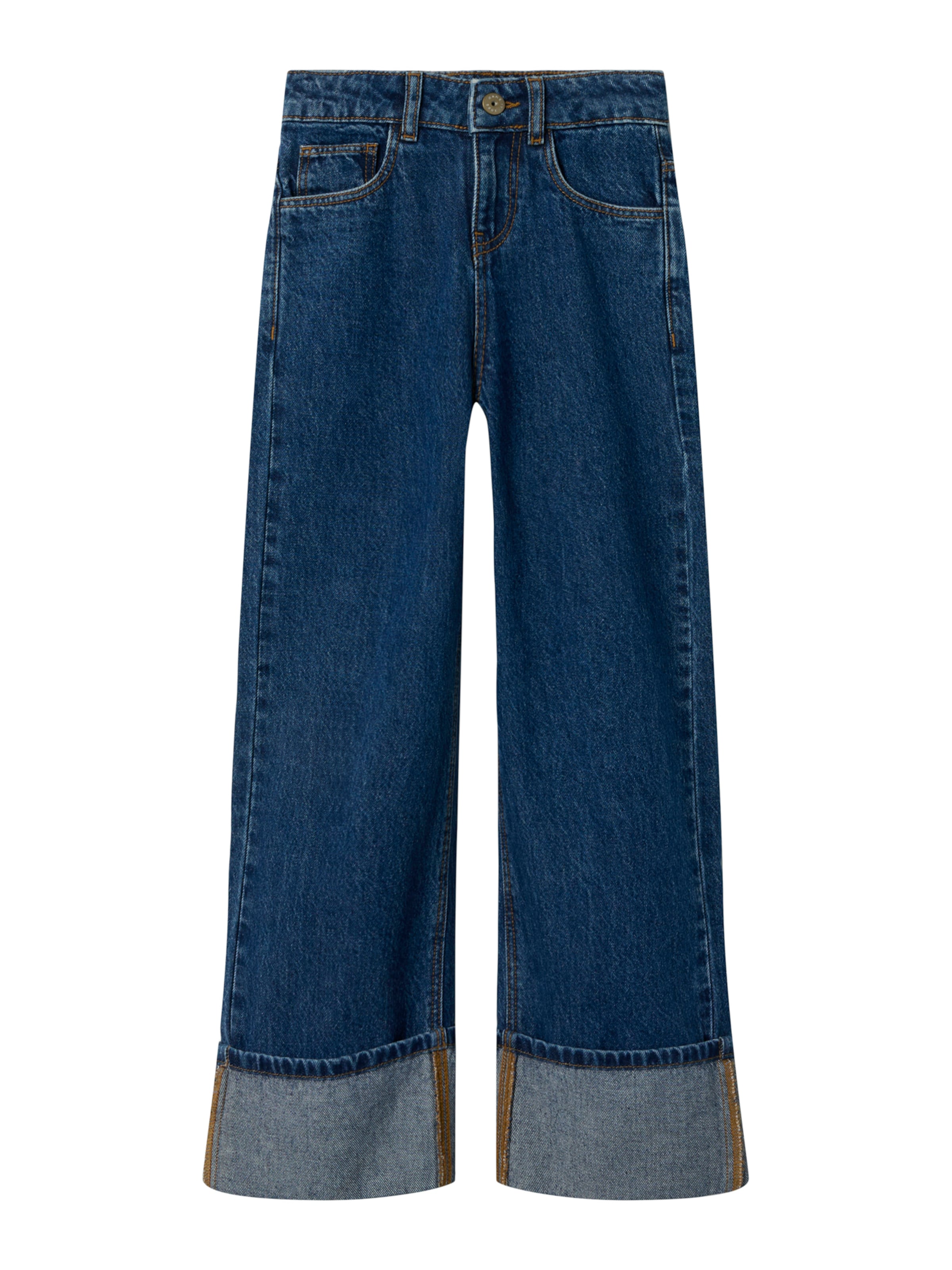 zils NAME IT Platas staras Džinsi 'NKFROSE': no priekšpuses