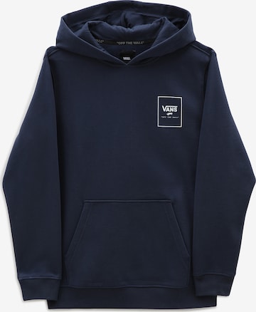 VANS Sweatshirt in Blue: front