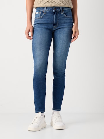 Calvin Klein Jeans - Skinny Vaquero en azul: frente