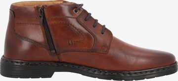 JOSEF SEIBEL Lace-Up Boots 'Alastair' in Brown