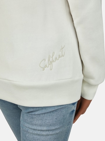salzhaut Sweatvest 'Sööte' in Wit