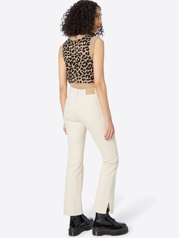 VERO MODA Flared Jeans 'SELMA' i beige