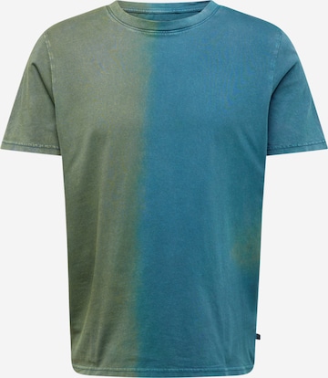 QS T-shirt i grön: framsida