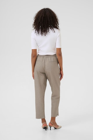 Kaffe regular Bukser 'Tilla Cropped' i beige