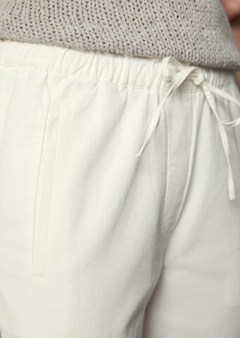 Marc O'Polo Tapered Pants in White