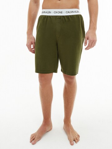 Calvin Klein Underwear Regular Shorts in Grün: predná strana