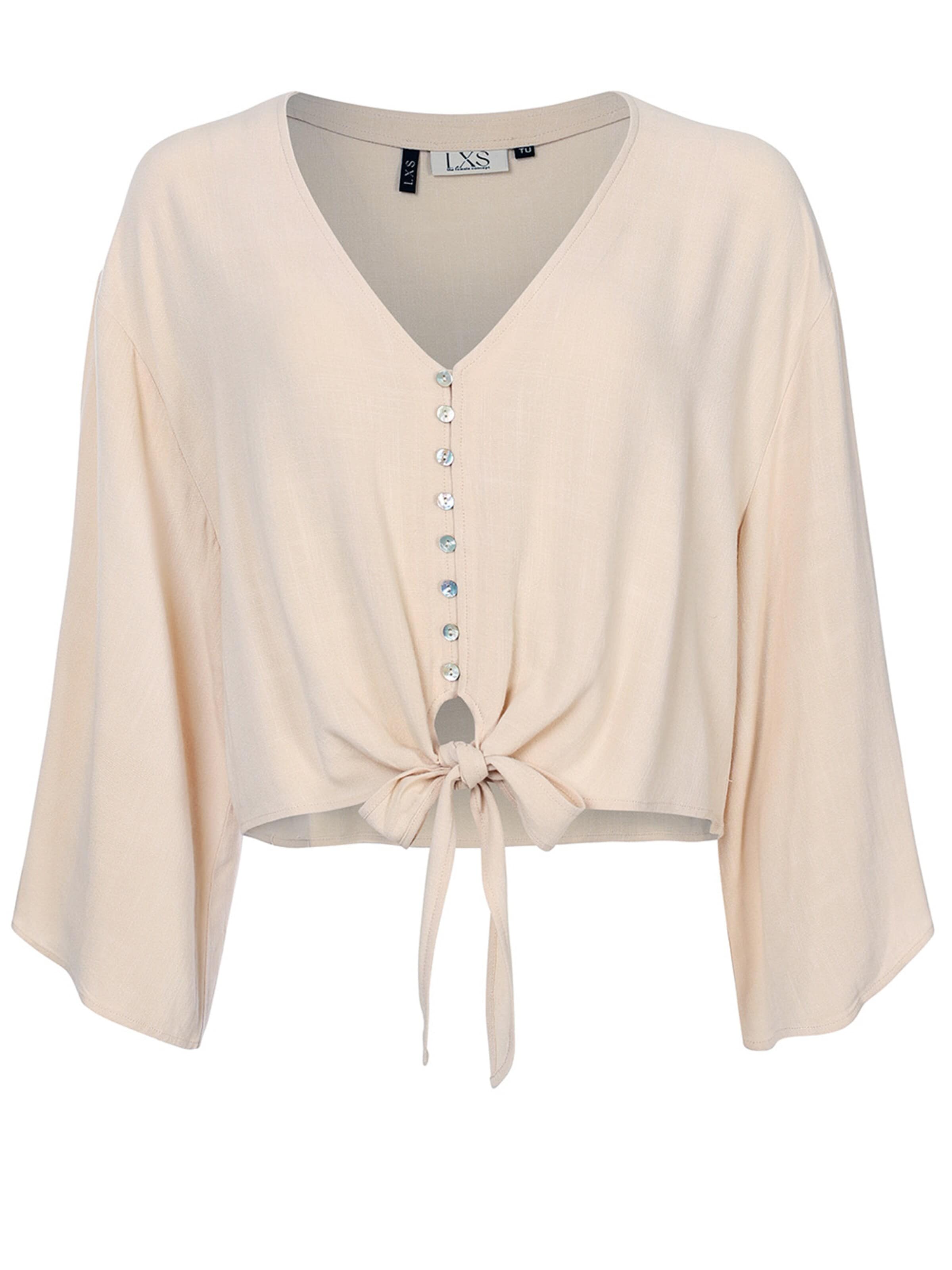 Looxs Revolution Blouse in Beige: voorkant