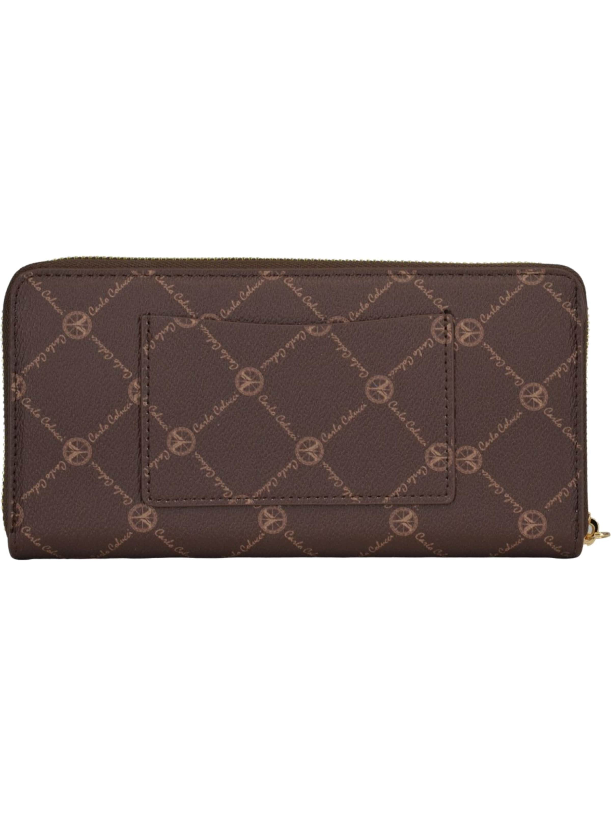 Porte-monnaies 'Cherici' Carlo Colucci en marron