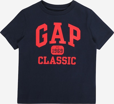 GAP T-shirt i marinblå / ljusröd, Produktvy